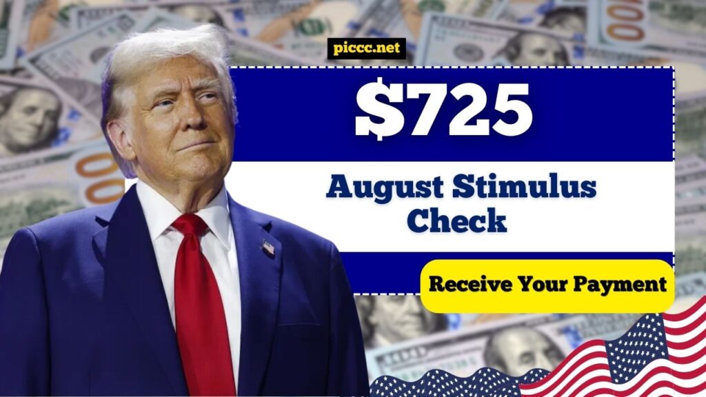$725 August Stimulus Check – Here’s When You’ll Receive Your Payment