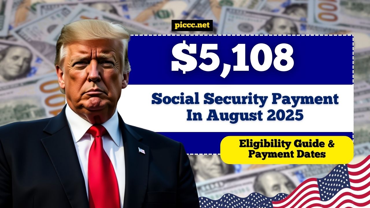 $5,108 Social Security Payment In August 2025- Complete Eligibility Guide & Payment Dates