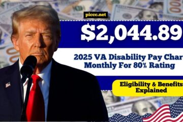 2025 VA Disability Pay Chart $2,044.89 Monthly For 80% Rating – Eligibility & Benefits Explained
