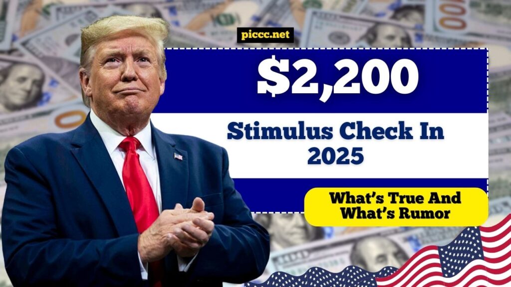 $2,200 Stimulus Check In 2025—What’s True And What’s Rumor