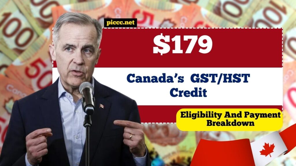 Canada’s $179 GST/HST Credit – August 2025 Eligibility And Payment Breakdown