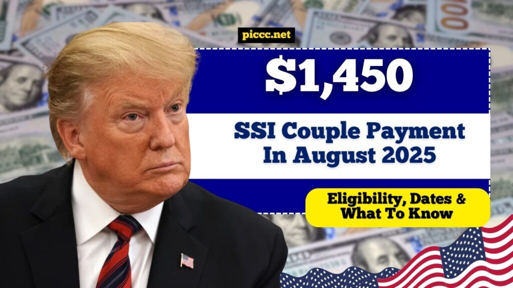 $1,450 SSI Couple Payment In August 2025- Eligibility, Dates & What To Know