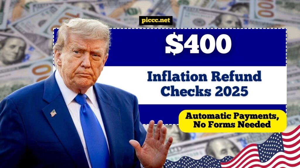 $400 Inflation Refund Checks 2025- Automatic Payments, No Forms Needed