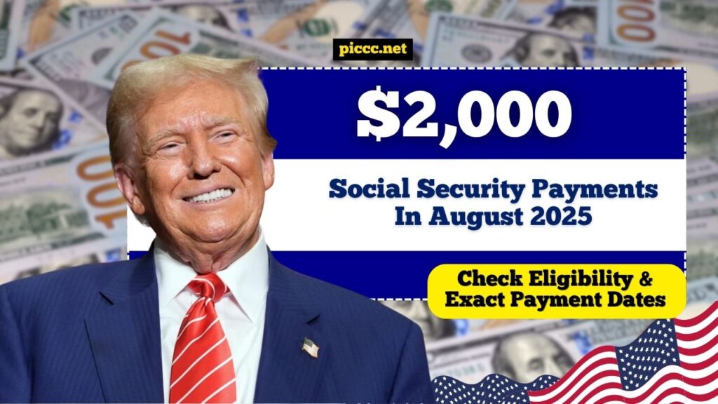 $2,000 Social Security Payments In August 2025- Check Eligibility & Exact Payment Dates