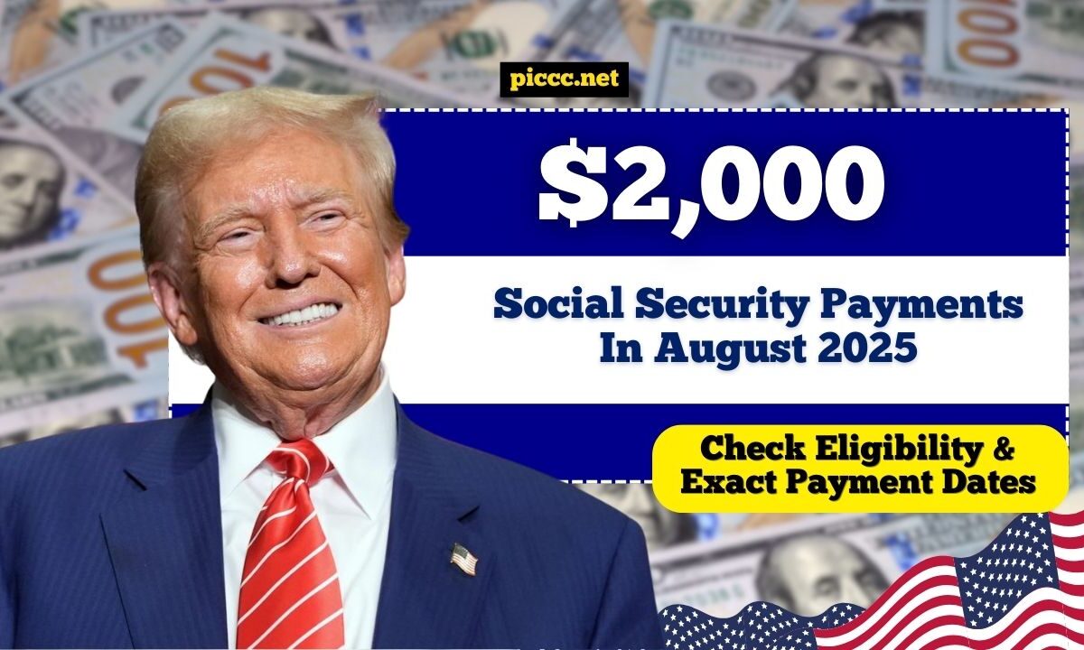 $2,000 Social Security Payments In August 2025- Check Eligibility & Exact Payment Dates