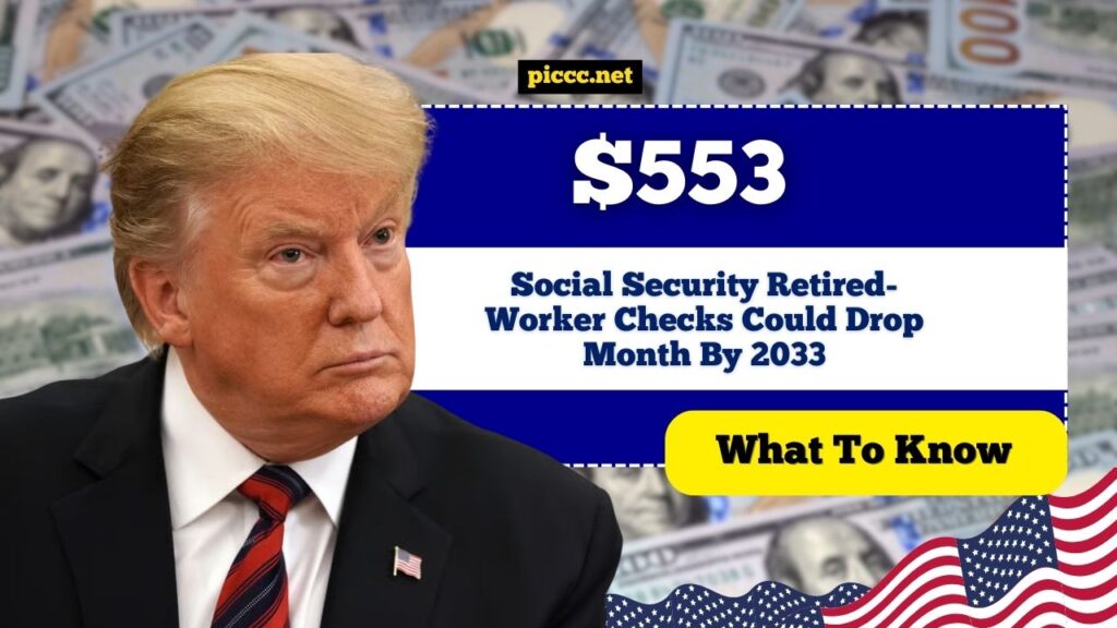 Social Security Retired-Worker Checks Could Drop $553/Month By 2033 — What To Know