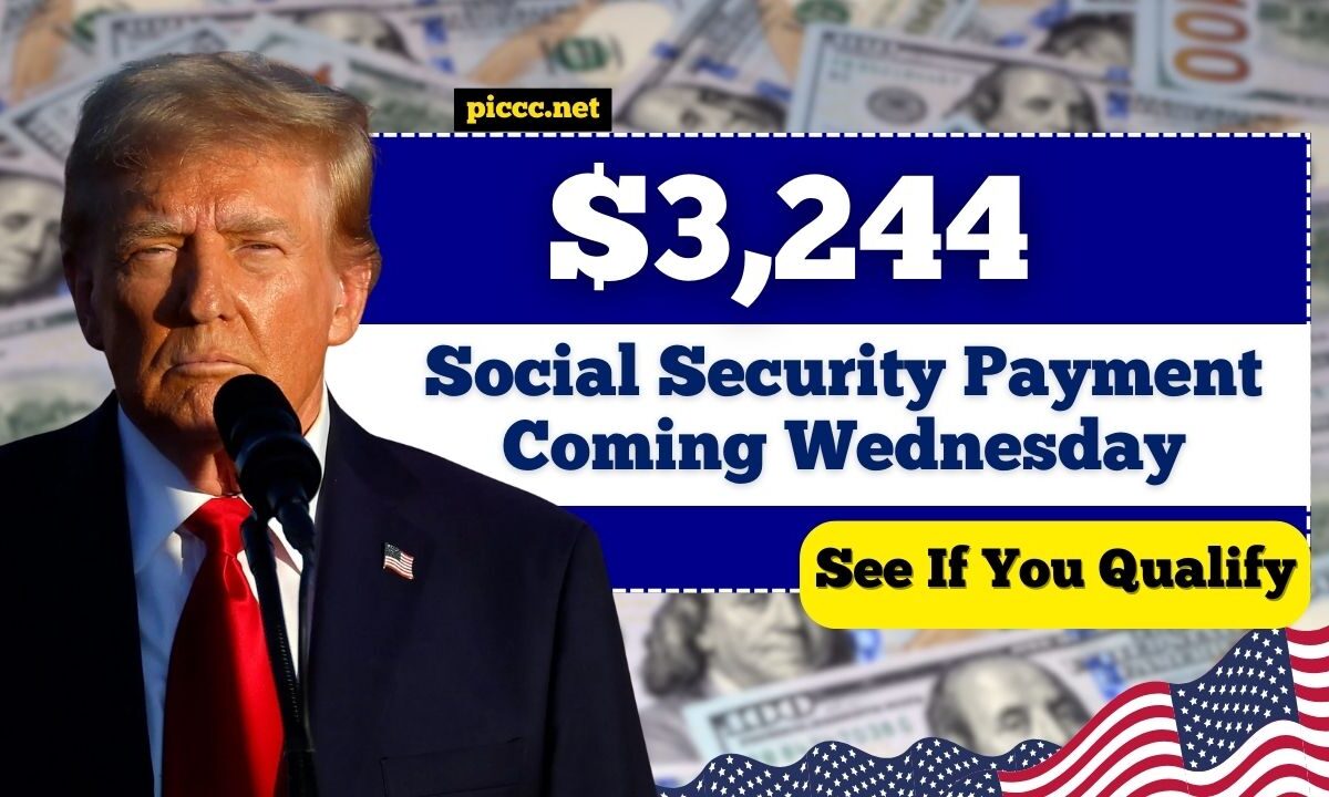 $3,244 Social Security Payment Coming Wednesday – See If You Qualify