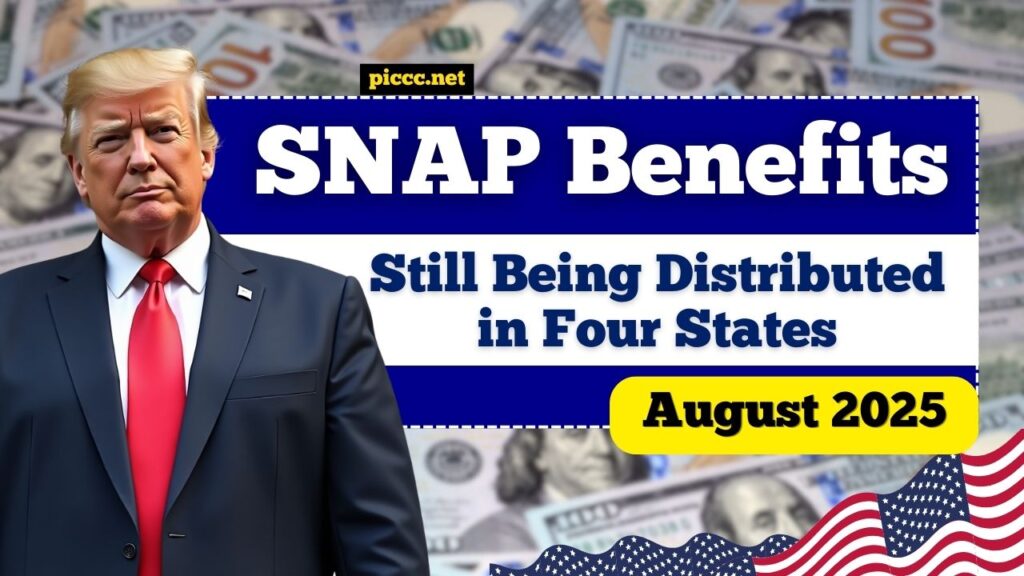 August 2025: SNAP Benefits Still Being Distributed in Four States