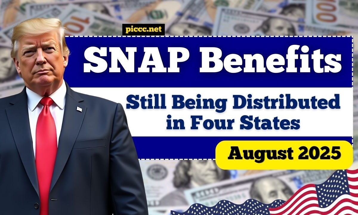 August 2025: SNAP Benefits Still Being Distributed in Four States
