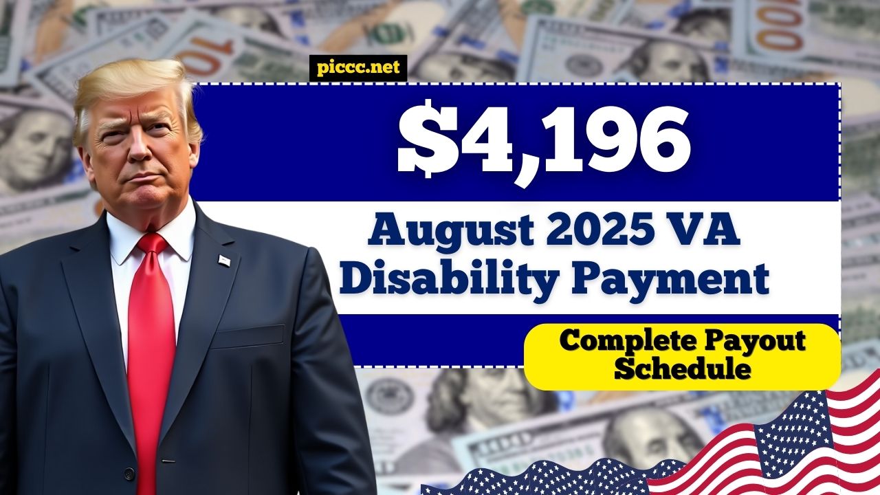 August 2025 VA Disability Payment of $4,196 – See If You Qualify and Get the Complete Payout Schedule