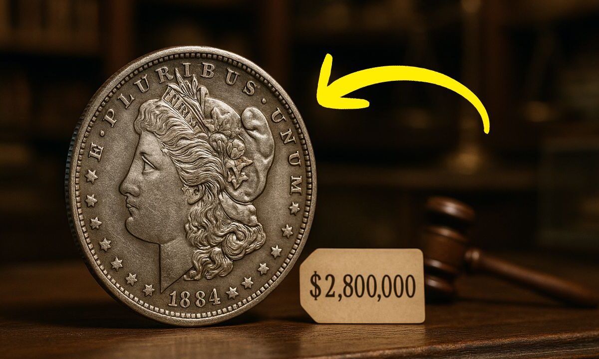 Forgotten Coin Becomes Treasure – Morgan Silver Dollar Discovered In Shop Sells For $2.8 Million