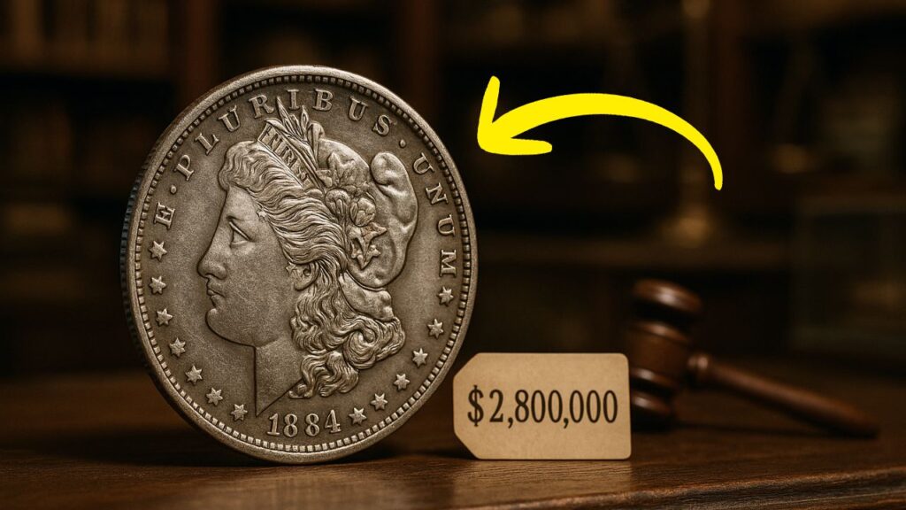 Forgotten Coin Becomes Treasure – Morgan Silver Dollar Discovered In Shop Sells For $2.8 Million