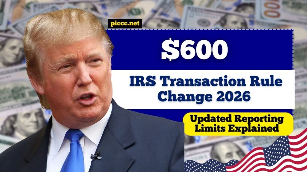 IRS $600 Transaction Rule Change 2026 – Updated Reporting Limits Explained