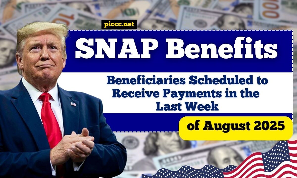 SNAP Benefits: Beneficiaries Scheduled to Receive Payments in the Last Week of August 2025
