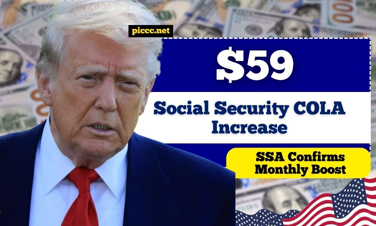 Social Security COLA Increase 2025 – SSA Confirms $59 Monthly Boost