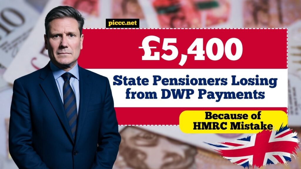 State Pensioners Losing £5,400 from DWP Payments Because of HMRC Mistake