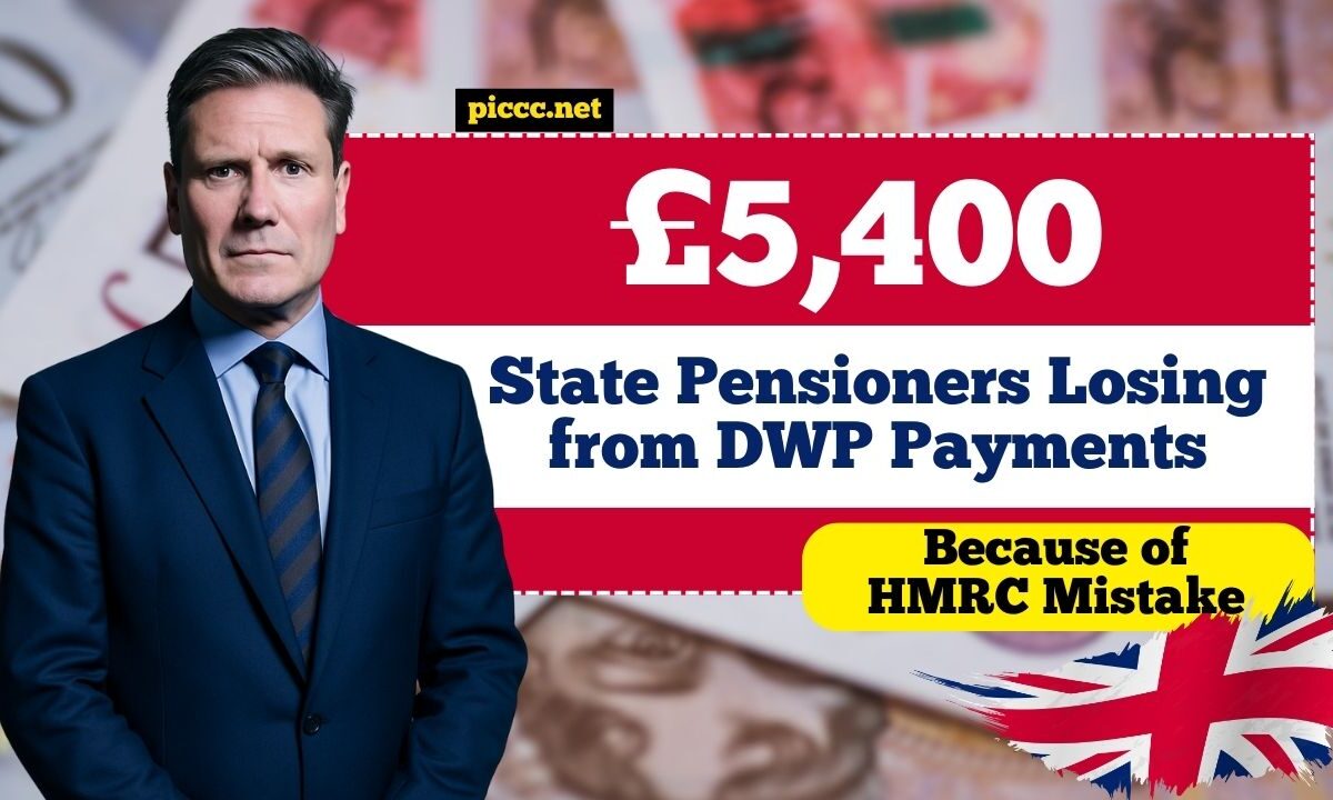 State Pensioners Losing £5,400 from DWP Payments Because of HMRC Mistake